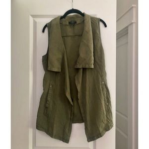 TDC utility jacket vest, military/army green